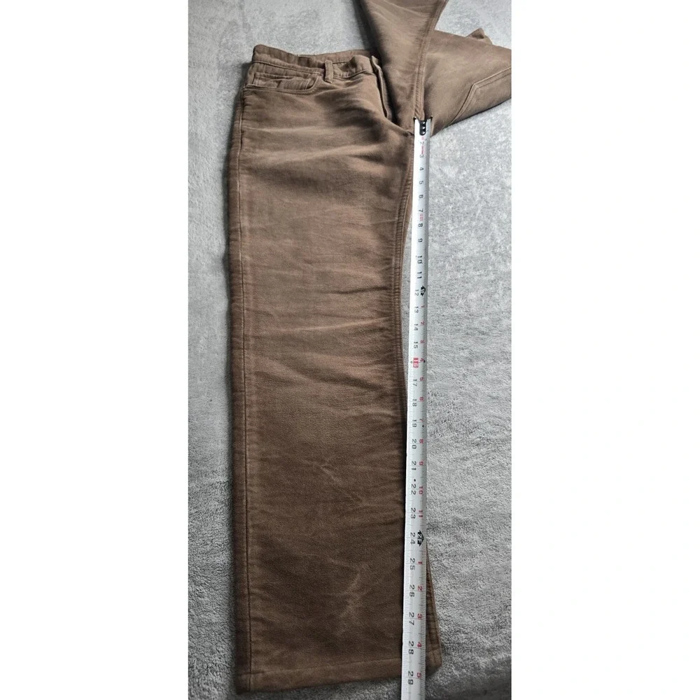 Vintage Polo Ralph Lauren Pants Mens 36x32 (29) Brown Soft Slim Fit 5 Pocket
